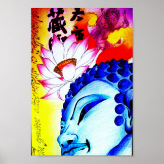 Affiche bouddha