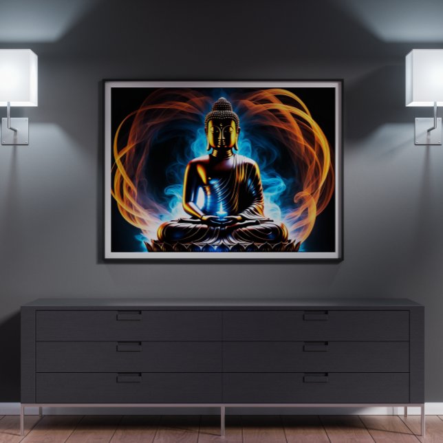 Affiche Bouddha (Créateur téléchargé)