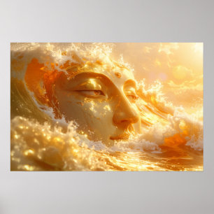 AFFICHE BOUDDHA - BOUDDHISME ZEN