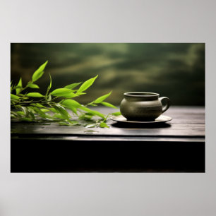 Affiche Bouddha calme nature paisible