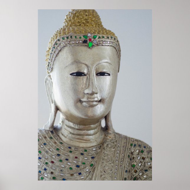 Affiche Bouddha, Chiang Rai, Thaïlande (Devant)