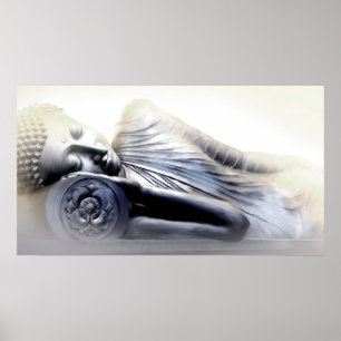 Affiche Bouddha de sommeil III