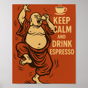 Affiche Bouddha déchaîné