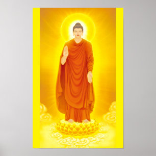 Affiche Bouddha Gautama 01