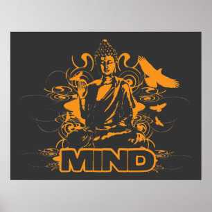 Affiche Bouddha Mind'impression