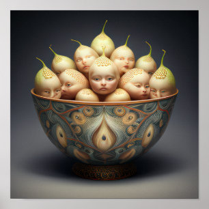 Affiche Bouddha Pear Bowl 2