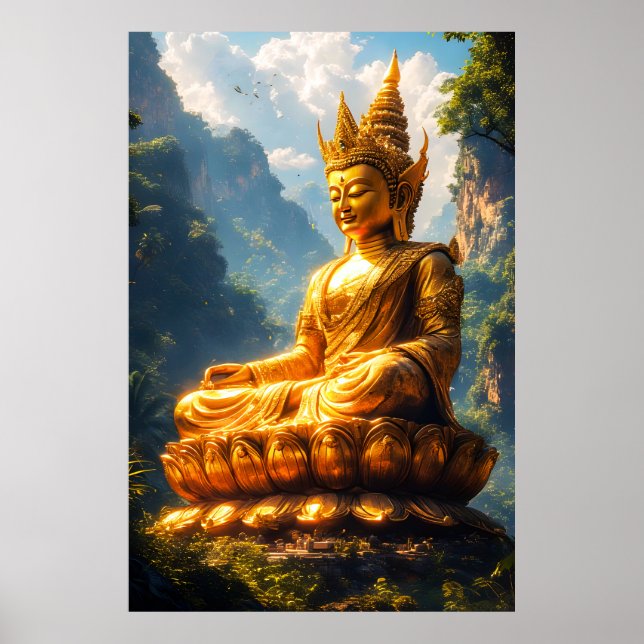 Affiche Bouddha Seigneur de la Terre d'Or (Devant)