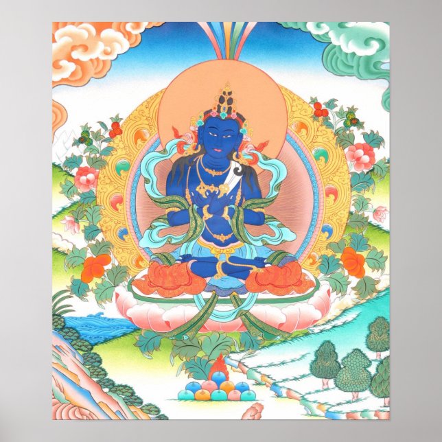 Affiche Bouddha Vajradhara (Devant)
