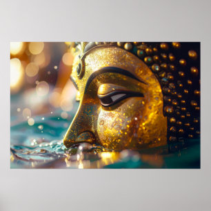 AFFICHE BOUDDHA - ZEN BOUDDHISME