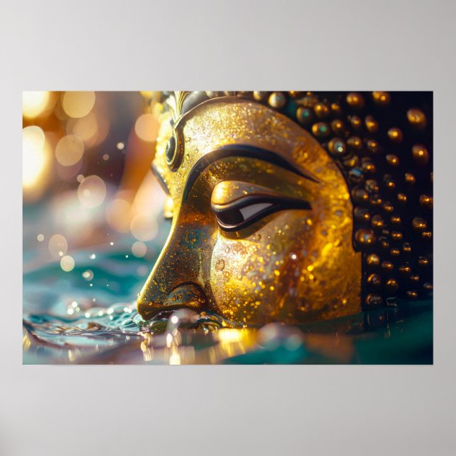 AFFICHE BOUDDHA - ZEN BOUDDHISME (Devant)