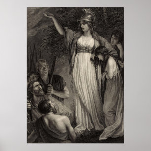 Affiche Boudica, reine de la tribu Iceni