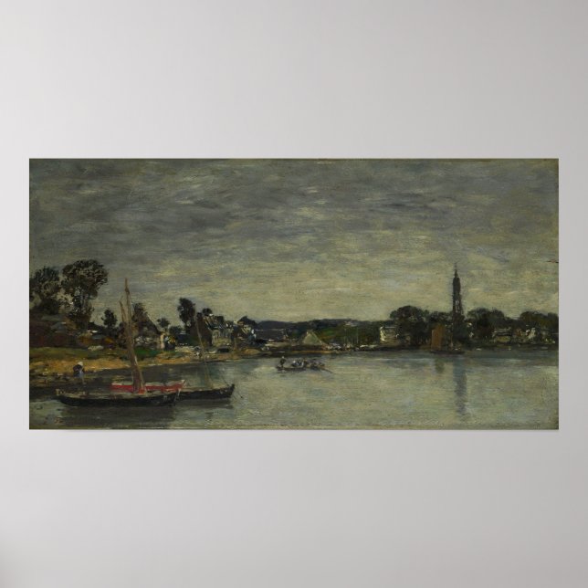 Affiche Boudin - Hopital-Camfrout Bretagne (Devant)