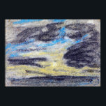 Affiche Boudin - Nuages au-dessus de la mer 1860<br><div class="desc">Nuages au-dessus de la mer 1860 par Eugène Boudin. Pour plus d'images prêtes à l'affiche de Zedign Art Series Book 58 "Eugène Boudin - Peintures & Dessins Vol 1",  visitez https://books.zedign.com/zas/58.html</div>