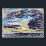 Affiche Boudin - Nuages au-dessus de la mer 1860<br><div class="desc">Nuages au-dessus de la mer 1860 par Eugène Boudin. Pour plus d'images prêtes à l'affiche de Zedign Art Series Book 58 "Eugène Boudin - Peintures & Dessins Vol 1",  visitez https://books.zedign.com/zas/58.html</div>