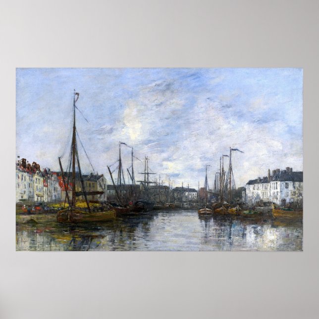 Affiche Boudin - Port de Bruxelles (Devant)
