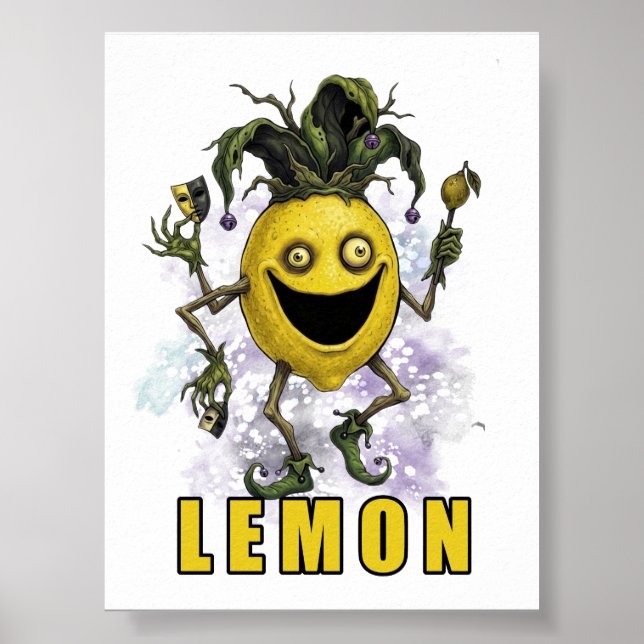 Affiche Bouffon du Vide Ami Citron (Devant)