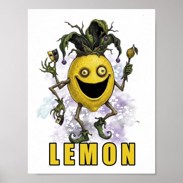 Affiche Bouffon du Vide Ami Citron (Devant)