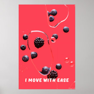 Affiche Bougez en toute sérénité : Baies de minuit et art