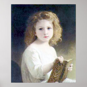 Affiche Bouguereau - fables de Le Livre de