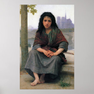 Affiche Bouguereau - La Bohême 1890