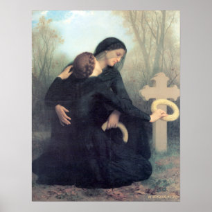 Affiche Bouguereau - Le Jour des Morts