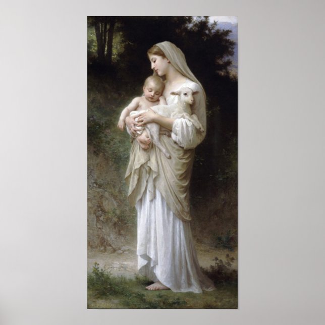 Affiche Bouguereau-Linnocence (Devant)