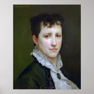 Affiche Bouguereau - Mademoiselle Elizabeth Gardner 1879
