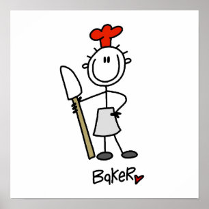 Affiche Boulanger avec tremblante