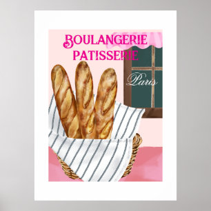 Affiche Boulangerie