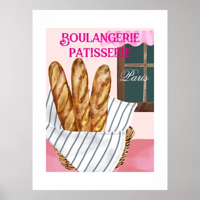 Affiche Boulangerie (Devant)