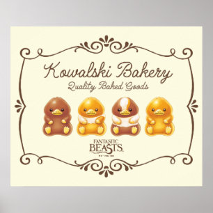 Affiche Boulangerie Kowalski - Bichons pour bébés