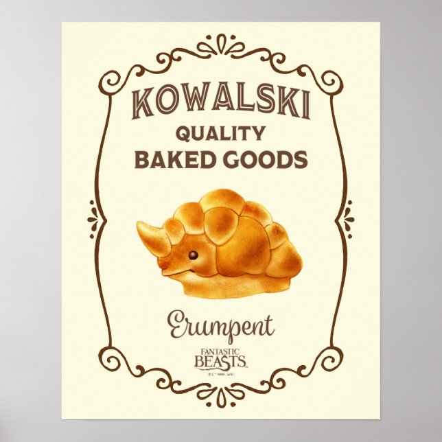 Affiche Boulangerie Kowalski - Erumpent (Devant)