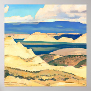 Affiche Boulder Valley Utah par Maynard Dixon