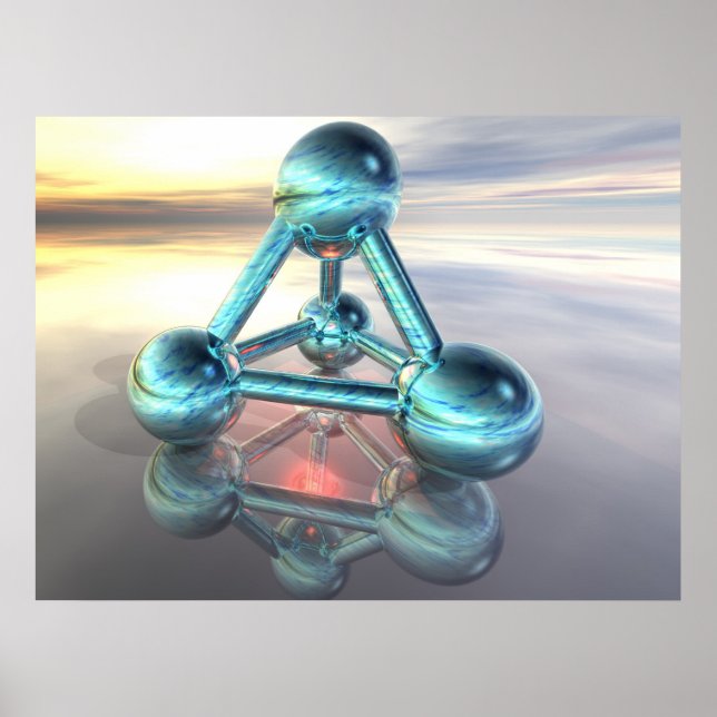 Affiche Boule 3D (Devant)