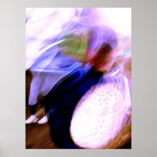 Affiche Boule courbe pour enfants