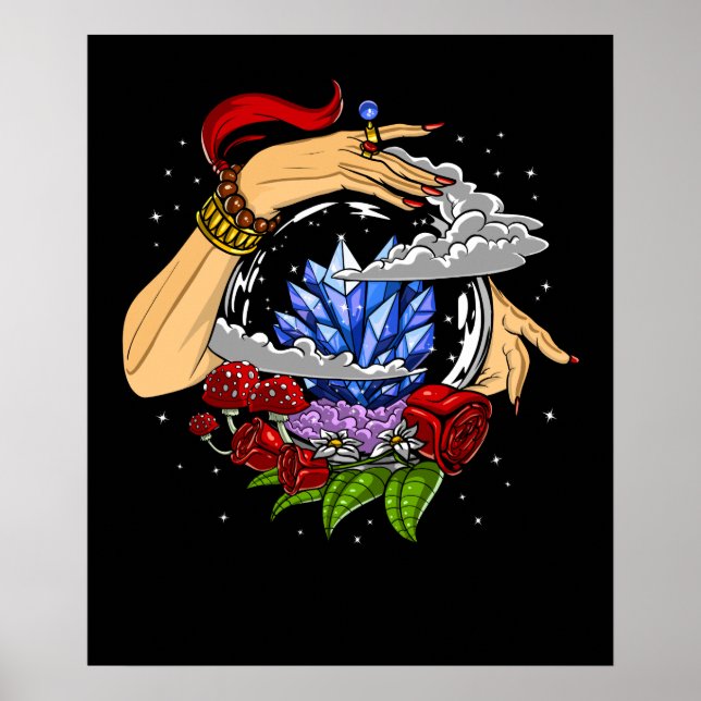 Affiche Boule de cristal de caisson Fortune (Devant)