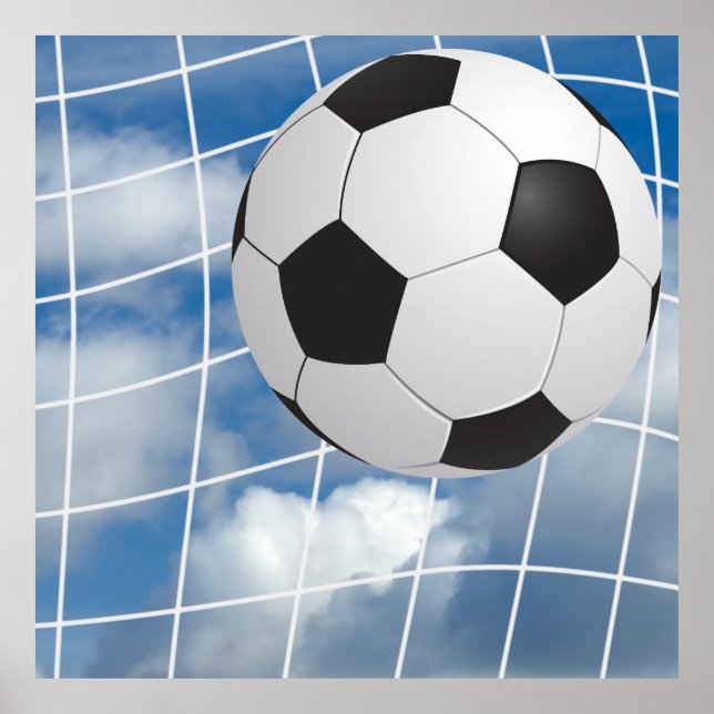 Affiche Boule de football (Devant)
