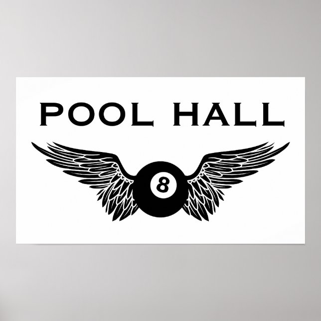 Affiche boule de huit (Devant)