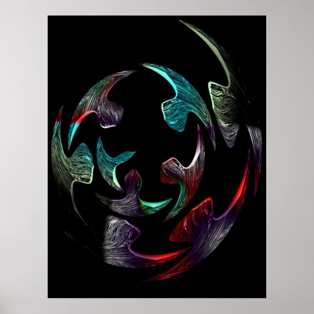 Affiche boule de puzzle (Devant)