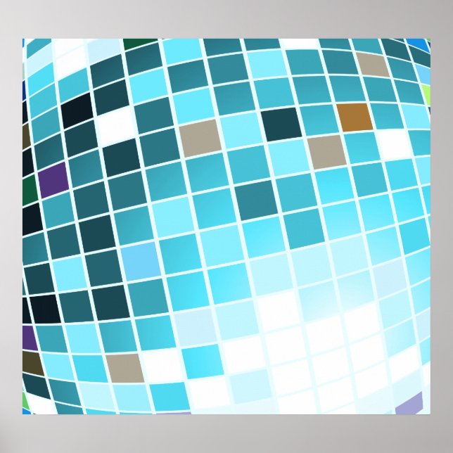 Affiche Boule Disco (Devant)