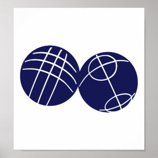 Affiche Boule petanque