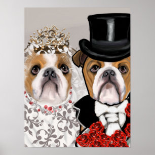 Affiche Bouledogue          
