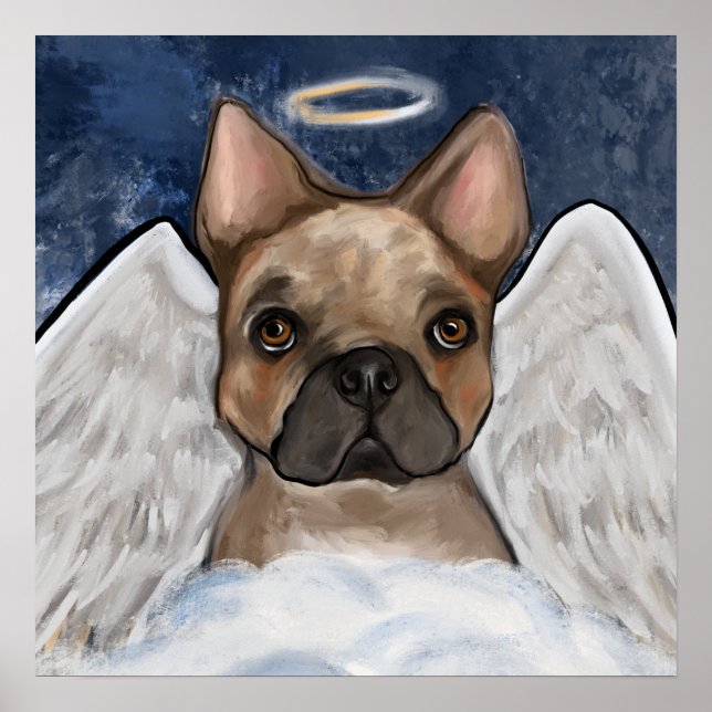 AFFICHE BOULEDOGUE FRANÇAIS       (Devant)