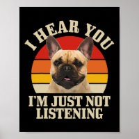 Bouledogue Je t'entends juste pas écouter Fun Fren