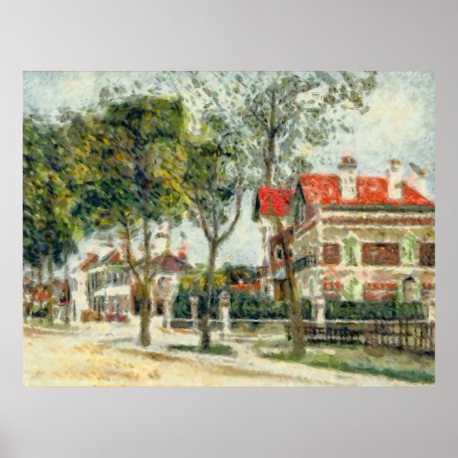Affiche Boulevard  Carnot à Noyon (Devant)