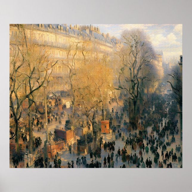 Affiche Boulevard des Capucines (Devant)