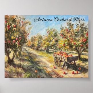 Affiche Bountiful Orchard Bliss