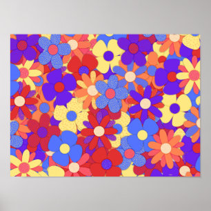 Affiche Bouquet bouillonnant