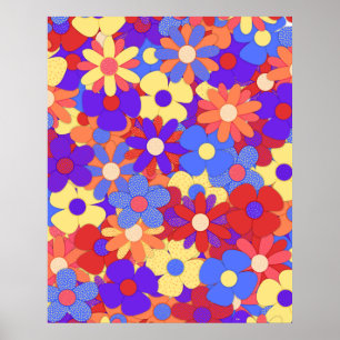 Affiche Bouquet bouillonnant