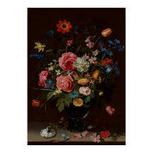 Bouquet de fleurs Clara Peeters Art Imprimer